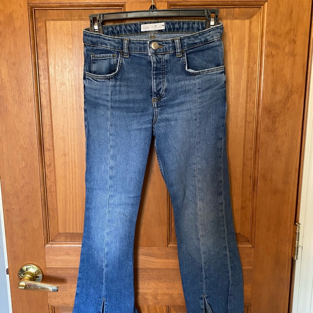 Zara very unique front split hem.